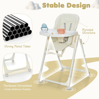 Giantex Foldable Highchair for Babies and Toddlers