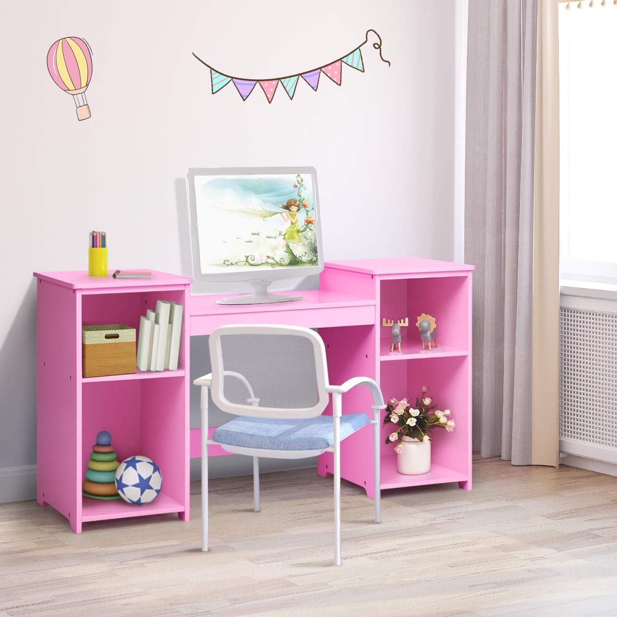 Kids Dressing Table and Chair Set