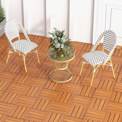 30 x 30cm Waterproof Interlocking Floor Tiles Tools Free Assembly