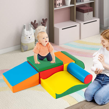 7 Pieces Toddler Climb and Crawl Foam Play Set