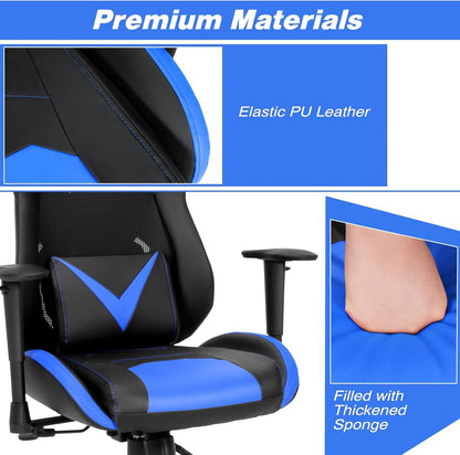 Ergonomic Gaming Chair with Tilting Function