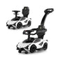 3-in-1 Ride On Push Car with Removable Guardrails and Handle