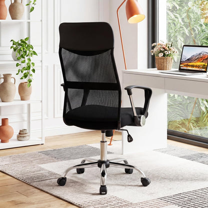 Mesh Office Chair, Height Adjustable Ergonomic Computer Desk Chairs with Casters