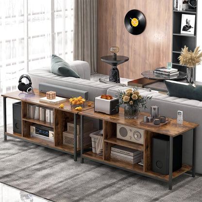 TV Stand Cabinet for 50 Inch TVs, with Power Outlets