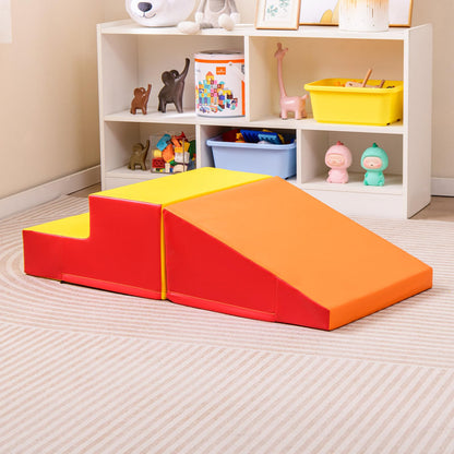 2-Piece Step and Slide Climber for Infants and Toddlers
