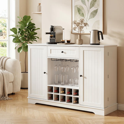 Sideboard Cabinet 120 CM Kitchen Storage Cabinet with Door Shelves
