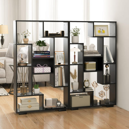 120cm Tall Bookshelf with Anti-tipping Kits for Home Office