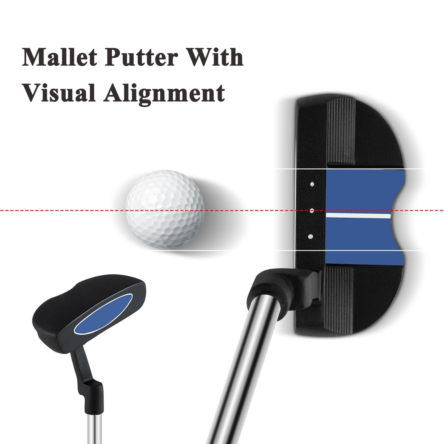 Kids Complete Golf Clubs Set for Boys and Girls Aged 8-10/11-13 Years