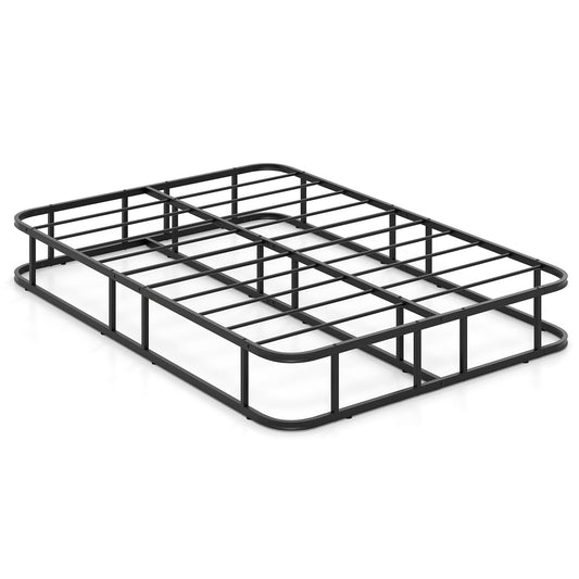 Double/King Size Bed Frame with Metal Slat Support No Box Spring Needed