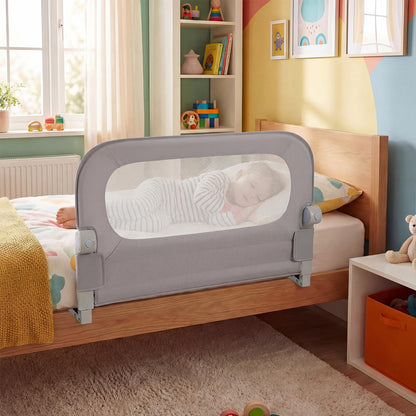 80/120/148/178/198 cm Long Adjustable Baby Bed Rail Guard with Extra Buckle