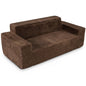 3-Seater Sofa, 197cm Corduroy Boneless Couch, No Assembly Needed