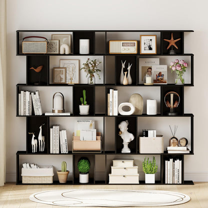 Home Office Industrial Decorative Bookshelf Display Stand Rack