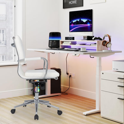 Ergonomic Computer Desk Chair with Rocking Backrest