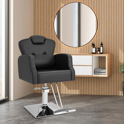 Heavy Duty Hydraulic Barber Chair Salon Chair with 360 Degrees Swivel