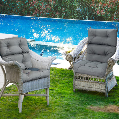 Thick Rocking Chaise Lounge Chair Pad with Non-Slip Rope Belts