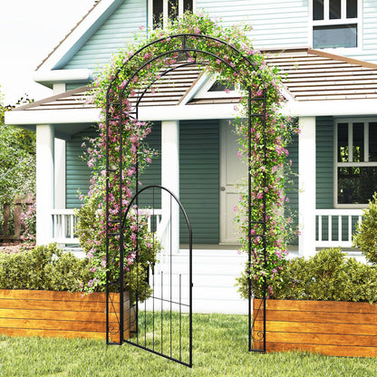 Metal Pergola Arbor Trellis for Climbing Plant