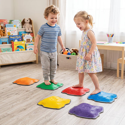 Kids Stepping Stones, Stackable Balance Blocks