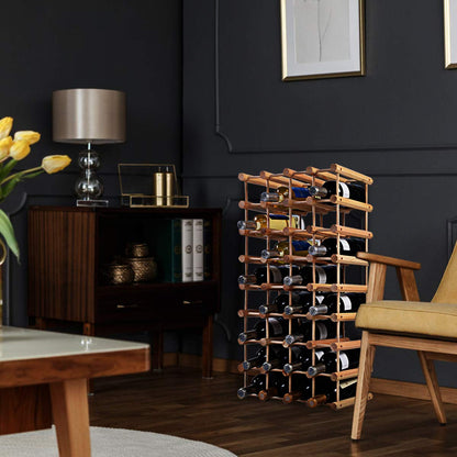 36 Bottle Wine Rack for Home Bar Pantry
