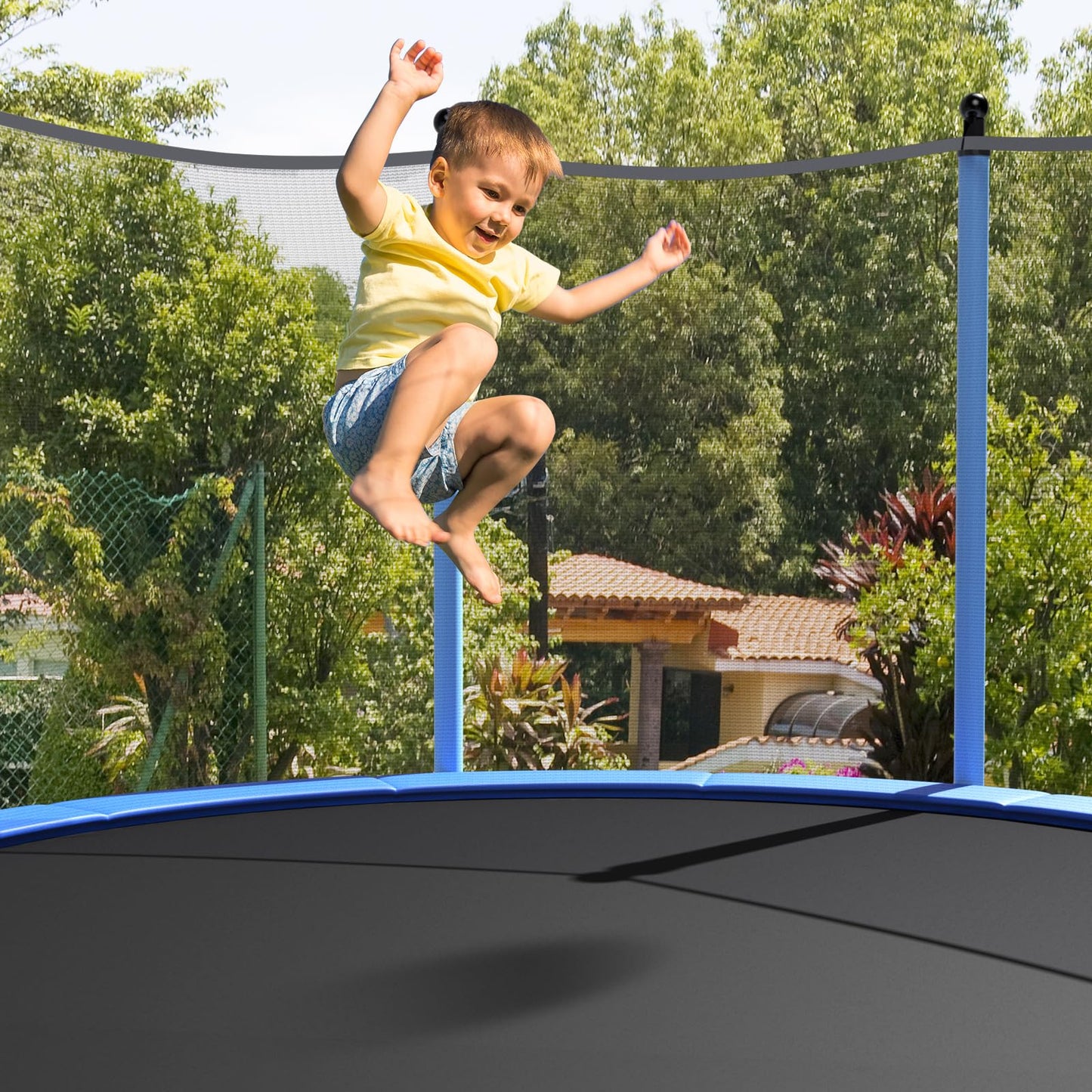 Kids Trampoline with Safety Net