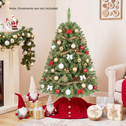 4FT Artificial Christmas Tree, Realistic Full Xmas Tree