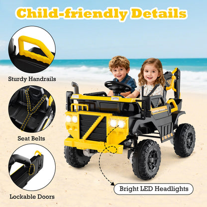 4WD Electric Truck Construction Vehicle with Remote Control