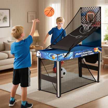 10-in-1 Multi-Sports Games Table, Combo Tables with Table Tennis, Basketball, Soccer, Hockey, Billiard, Archery, Shooting, Darts
