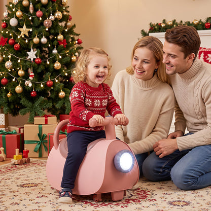 Kids Ride on Car, Toddler Foot-to-Floor Sliding Car with Music