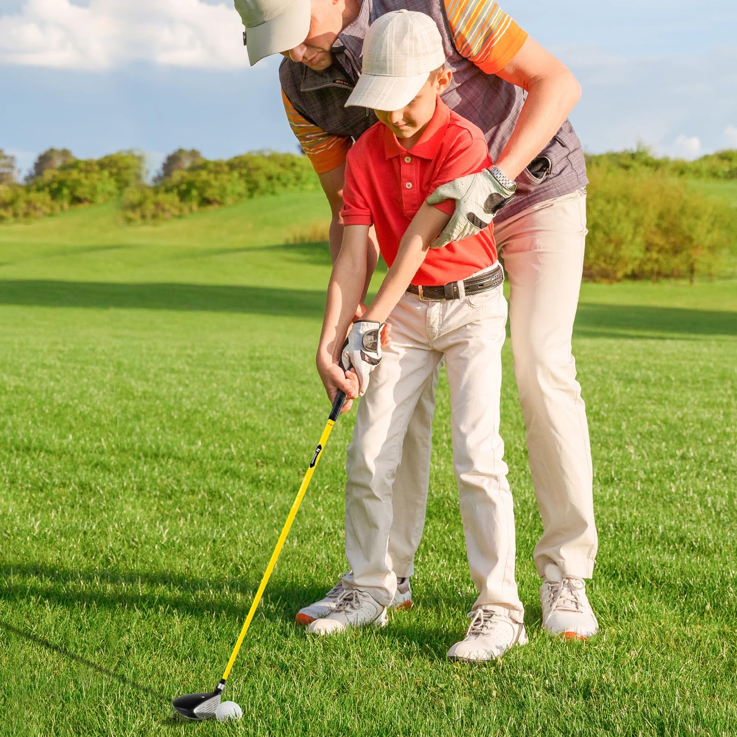 8-10 Years Children Golf Putters Right Hand with Fiberglass Shaft & Headcover
