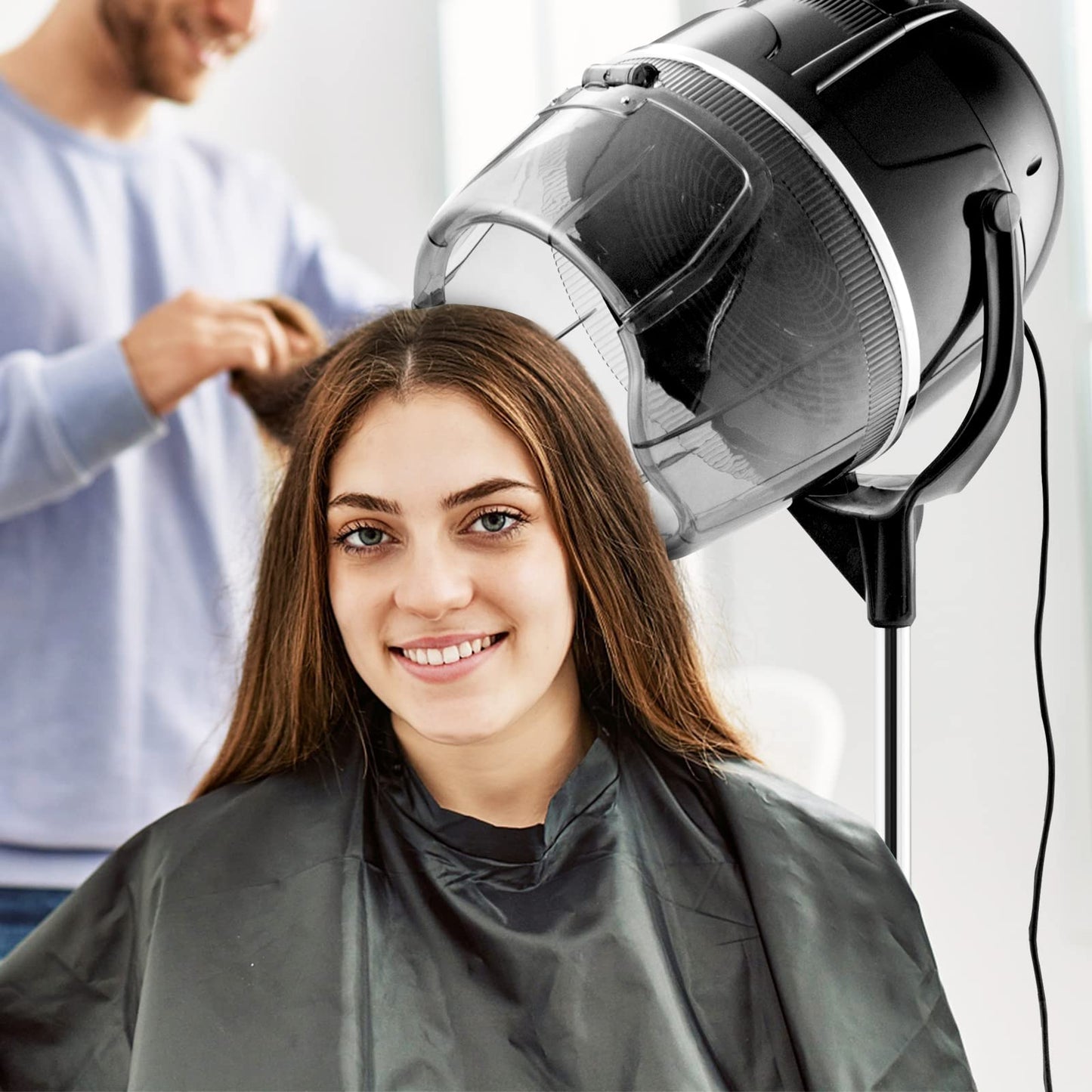 Portable Salon Hood Hairdryer with Stand