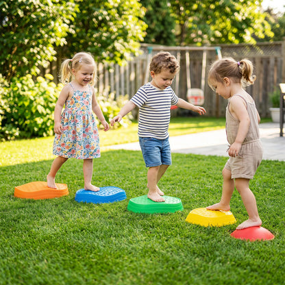 Kids Stepping Stones, Stackable Balance Blocks