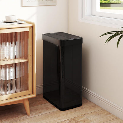 60L Automatic Kitchen Bin, Touchless Infrared Motion Sensor Waste Bin with Soft Closure Lid