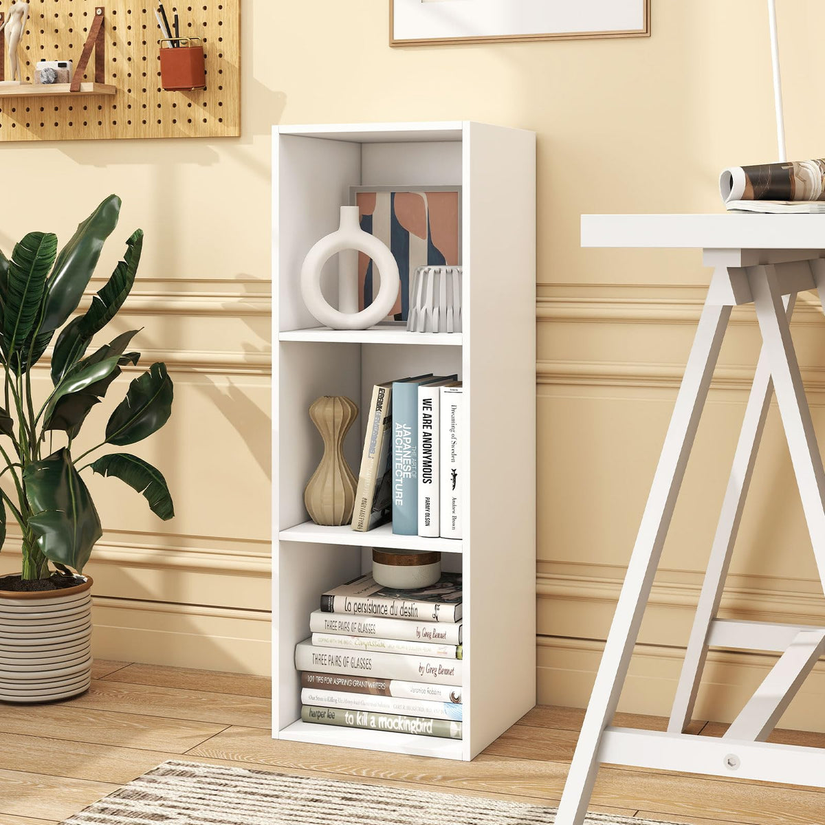 3/4/6/9-cube Bookcase, Space-Saving