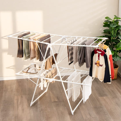 Folding Clothes Drying Rack for Indoor Outdoor