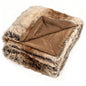 760GSM Soft Plush Fuzzy Luxury Faux Raccoon Fur Blanket