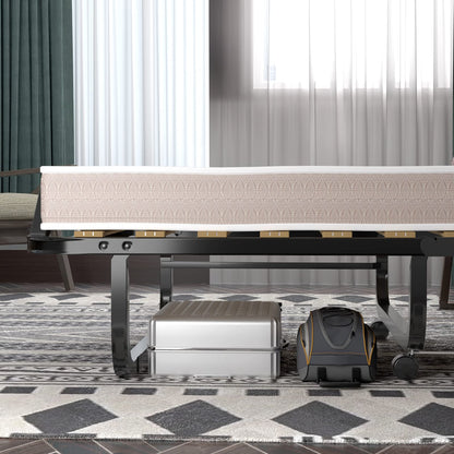 Folding Bed with 10cm Thick Luxurious Memory Foam Mattress