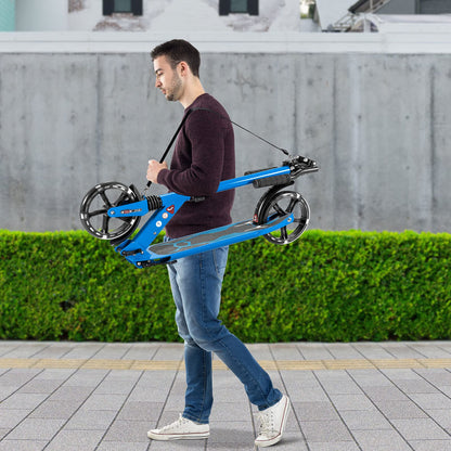 Light Up Scooter with 200mm Large Wheels and Carrying Strap
