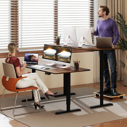 140 x 70cm Electric Height Adjustable Standing Desk