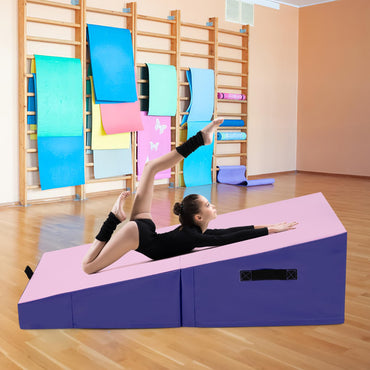 Incline Gymnastics Mat Indoor Outdoor Folding Exercise Yoga Mat
