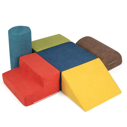 6 Pieces Toddler Climb and Crawl Foam Play Set