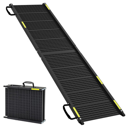 Foldable Dog Ramp, Portable Pet Car Stair with Non-Slip Surface