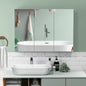 Frameless Bathroom Wall Mounted Medicine Cabinet with Mirror