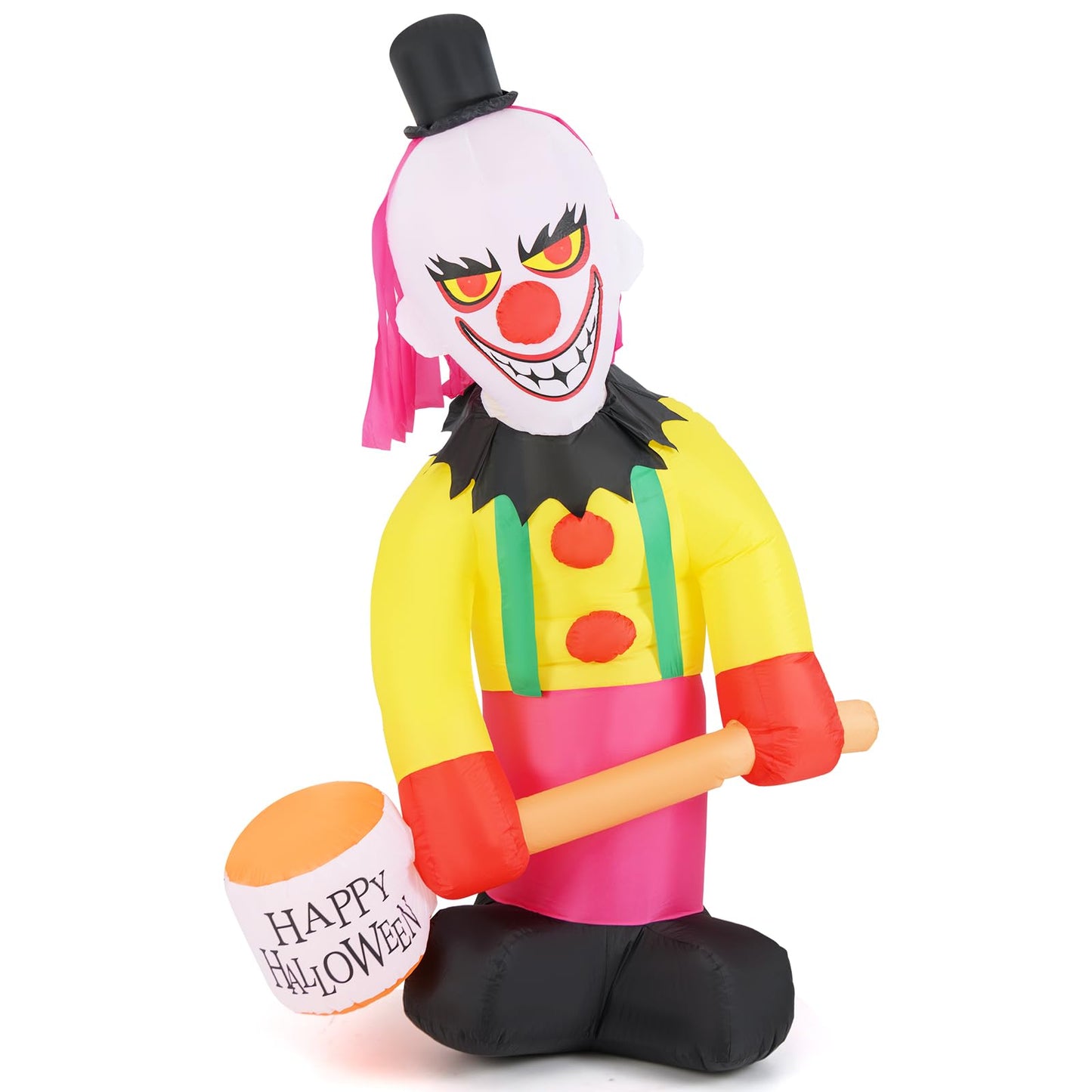 240 CM Giant Halloween Inflatables with Hammer and Sandbags