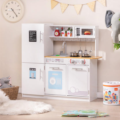 Toddler Pretend Kitchen Toy Set with Stoves and Oven