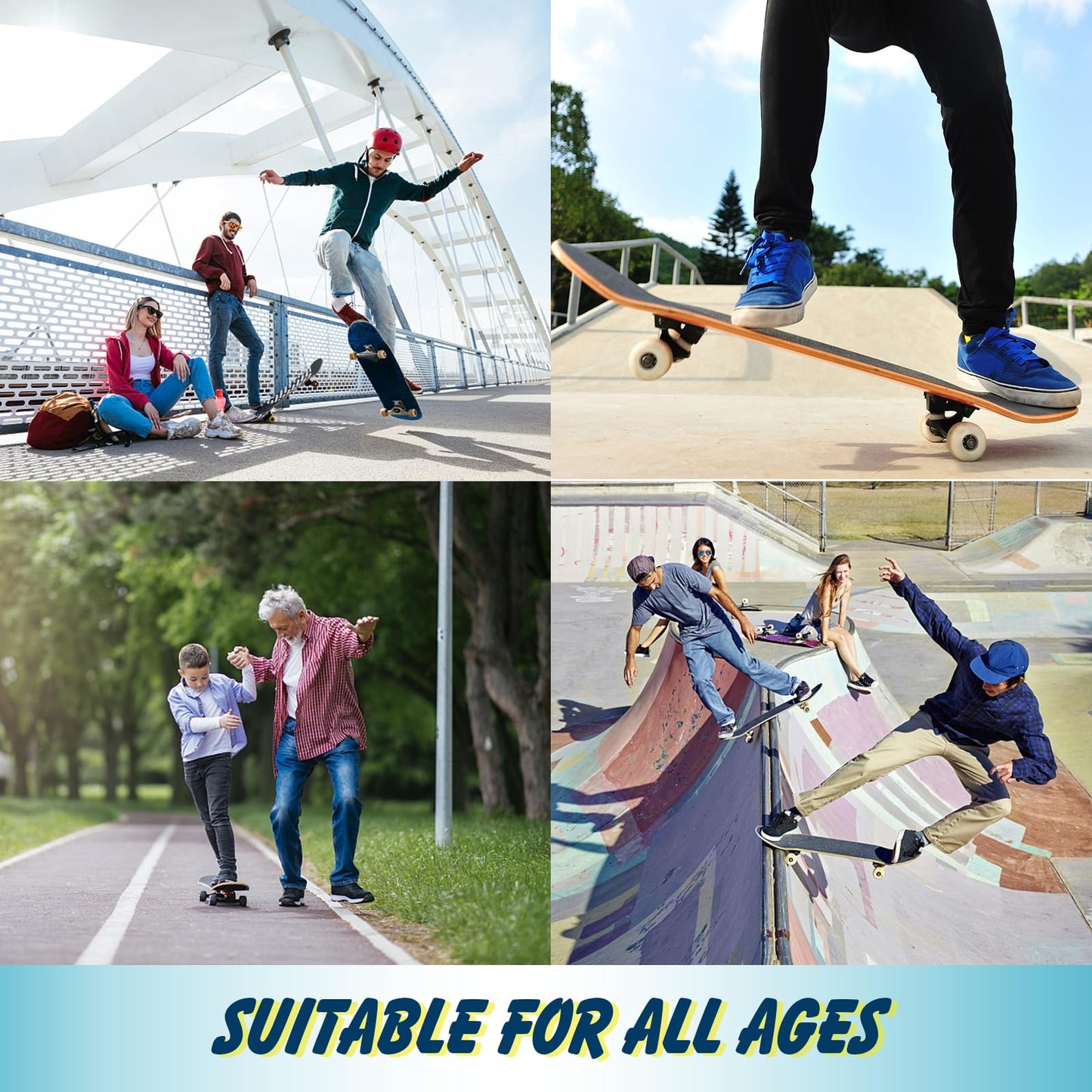 79cm Skateboard Complete Cruiser Standard for Children