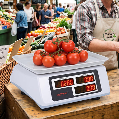 40kg Price Computing Scale with Dual-sided LED Display