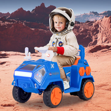 6V Kids Ride on Car Electric 4-Wheeler for Kids with Music