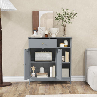 Freestanding Storage Cupboard with Drawer