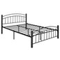 Double Metal Bed Frame, 3FT/4FT6/5FT Platform Bed with Headboard