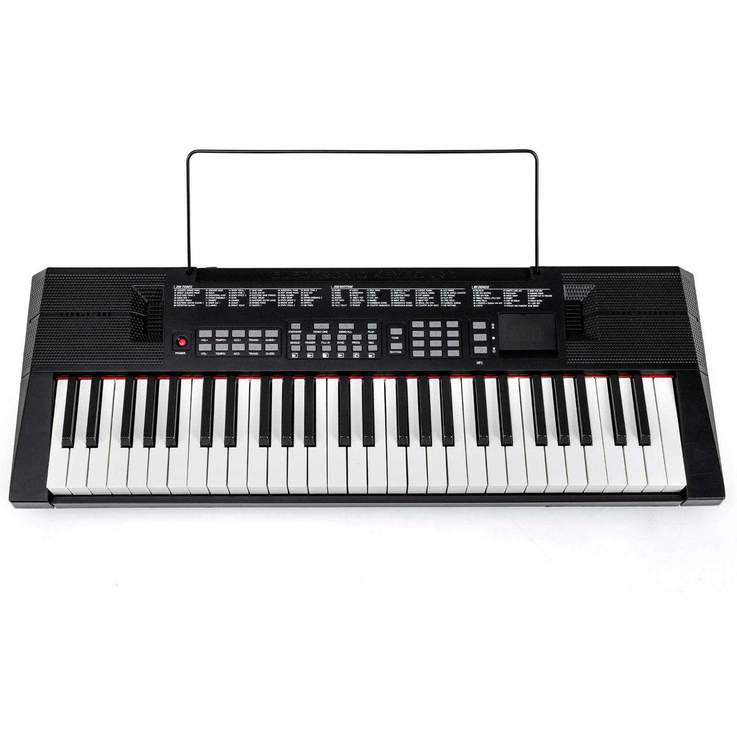 54 Key Keyboard Piano, Portable Digital Piano with 200 Rhythms