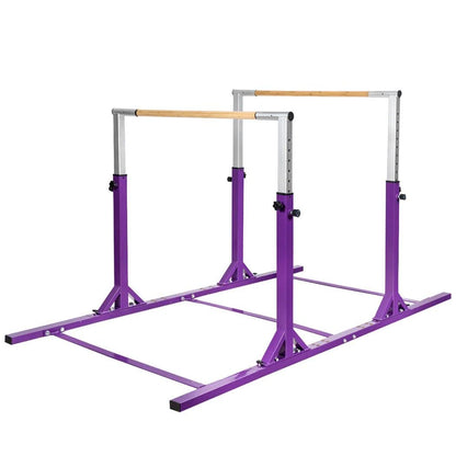 Kids Parallel Gymnastics Bar with Adjustable Width and 11-Level Heights
